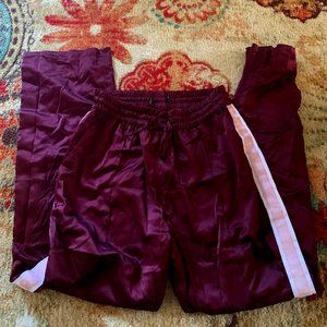 Any 6 for $43 | Track Pants Plum with Pink Stripes
